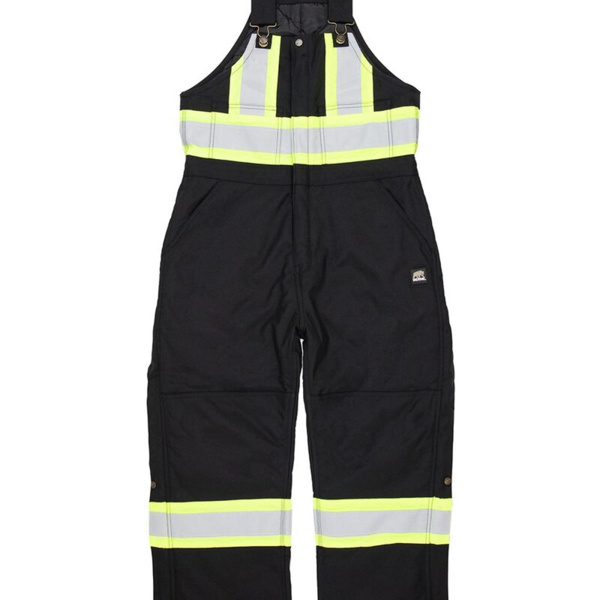 Safety Striped Arctic Insulated Bib Overall Thumbnail