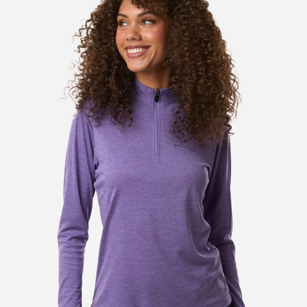 Women's Pro-Lock Performance Mélange Quarter-Zip Pullover Thumbnail