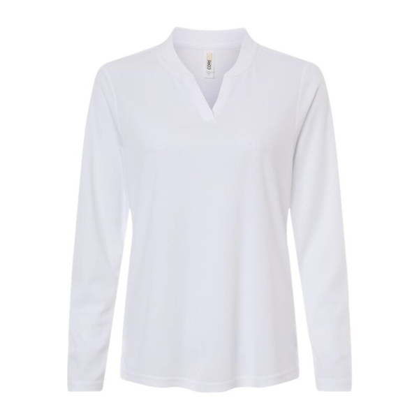 Women's Nova Performance Long Sleeve Pique Polo Thumbnail
