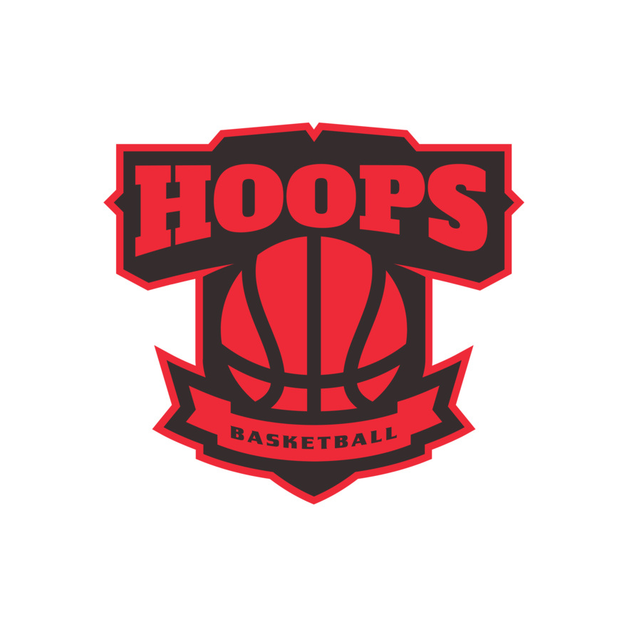 Hoops Basketball logo template  Thumbnail