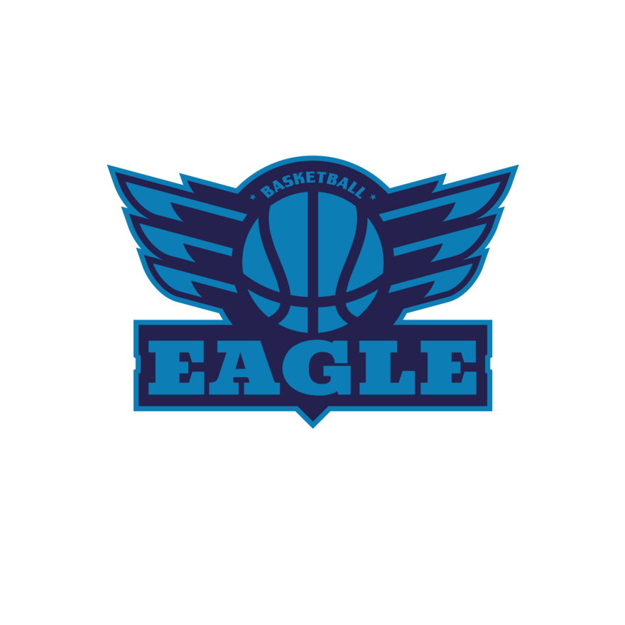 Eagle Basketball Logo Template Thumbnail