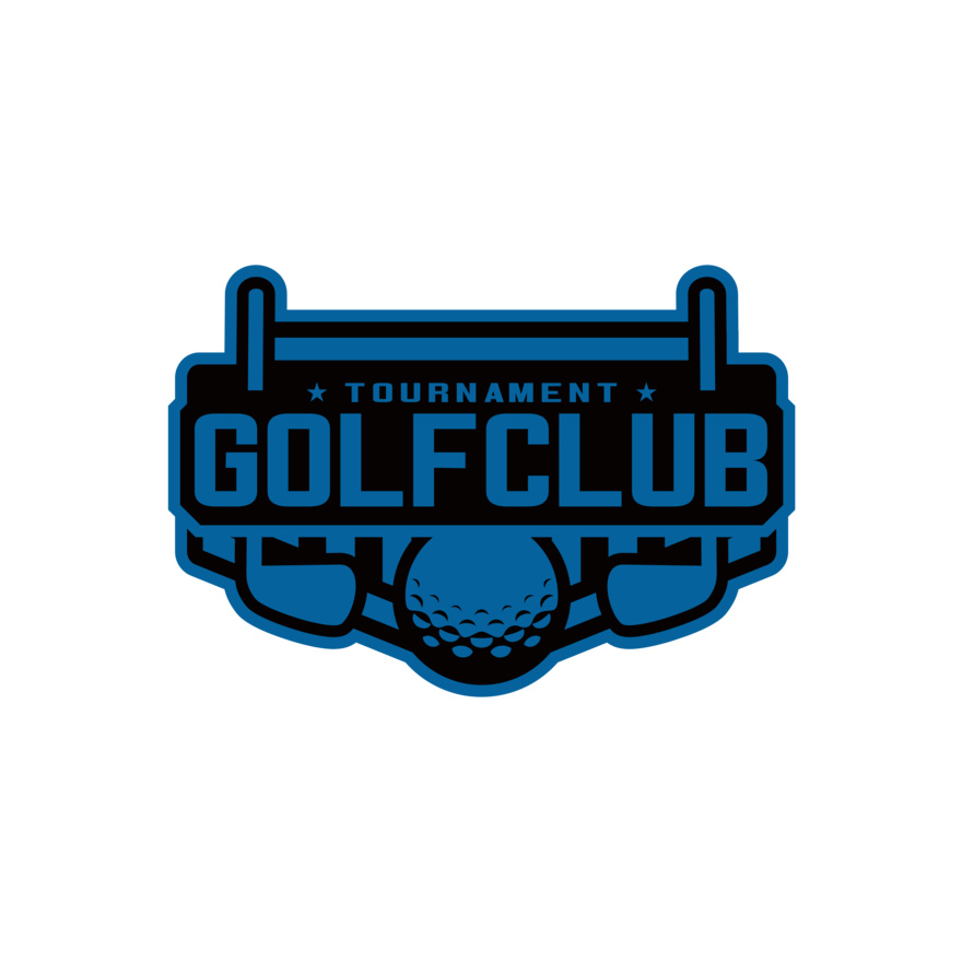Golf club Tournament logo template Thumbnail