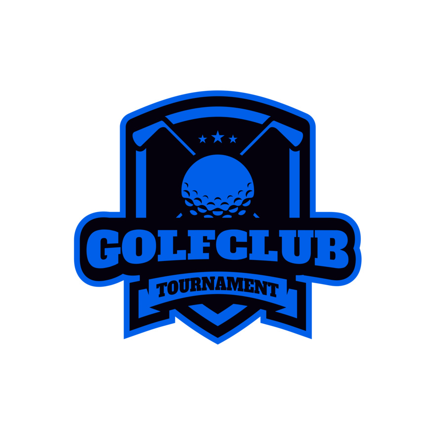 Golf Club Tournament logo template 03 Thumbnail