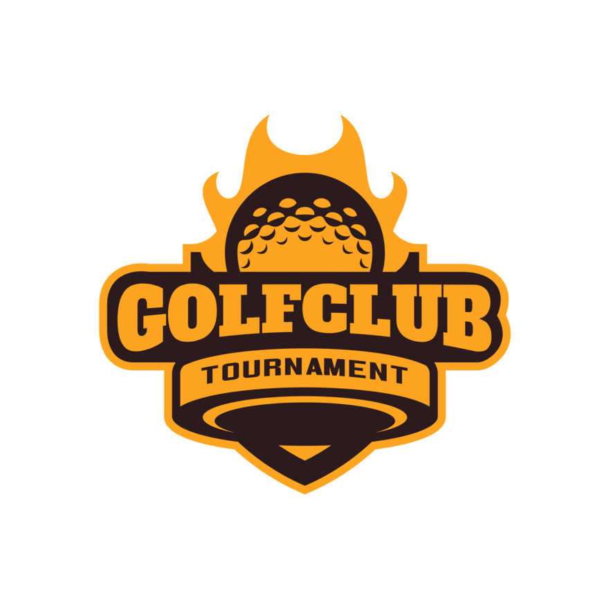 Golf Club Tournament logo template 04 Thumbnail