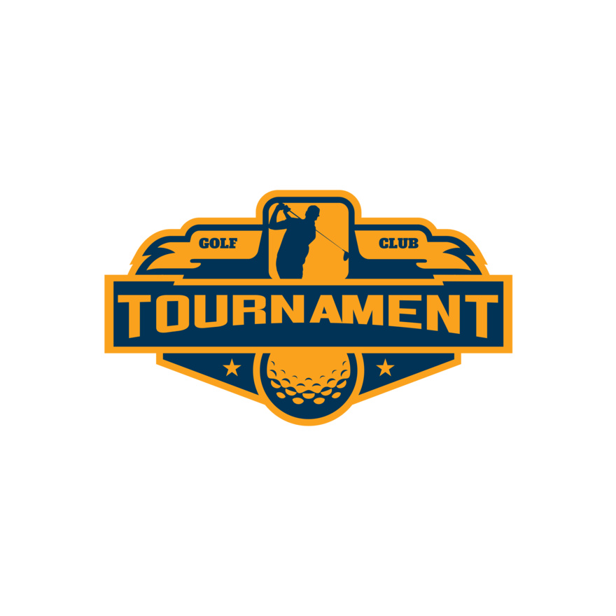 Tournament Golf Club logo template Thumbnail