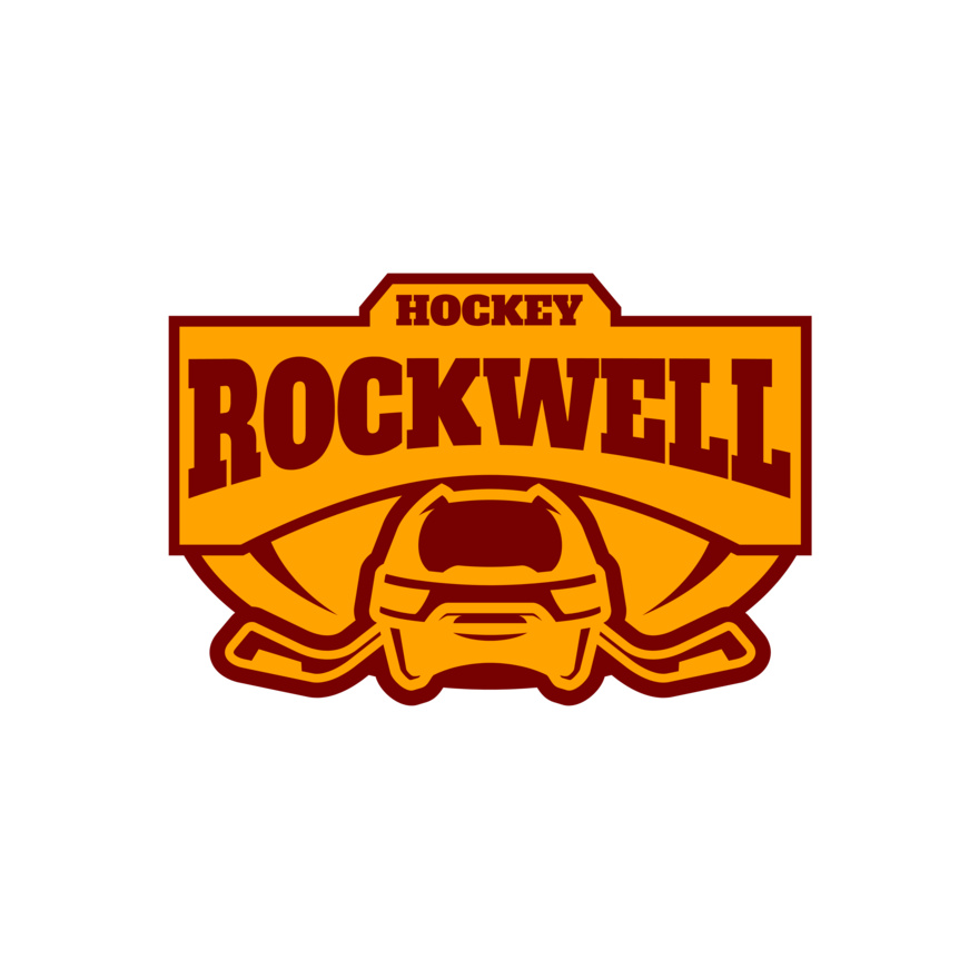 Rockwell Hockey logo template 02 Thumbnail