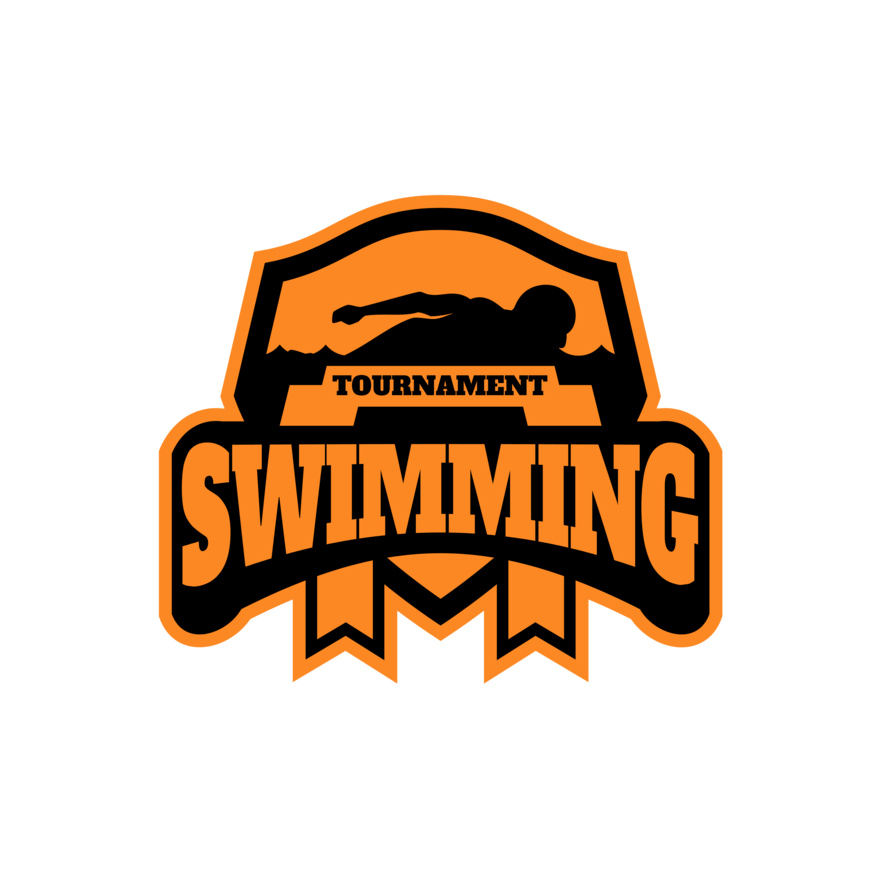 Swimming Tournament logo template 03 Thumbnail
