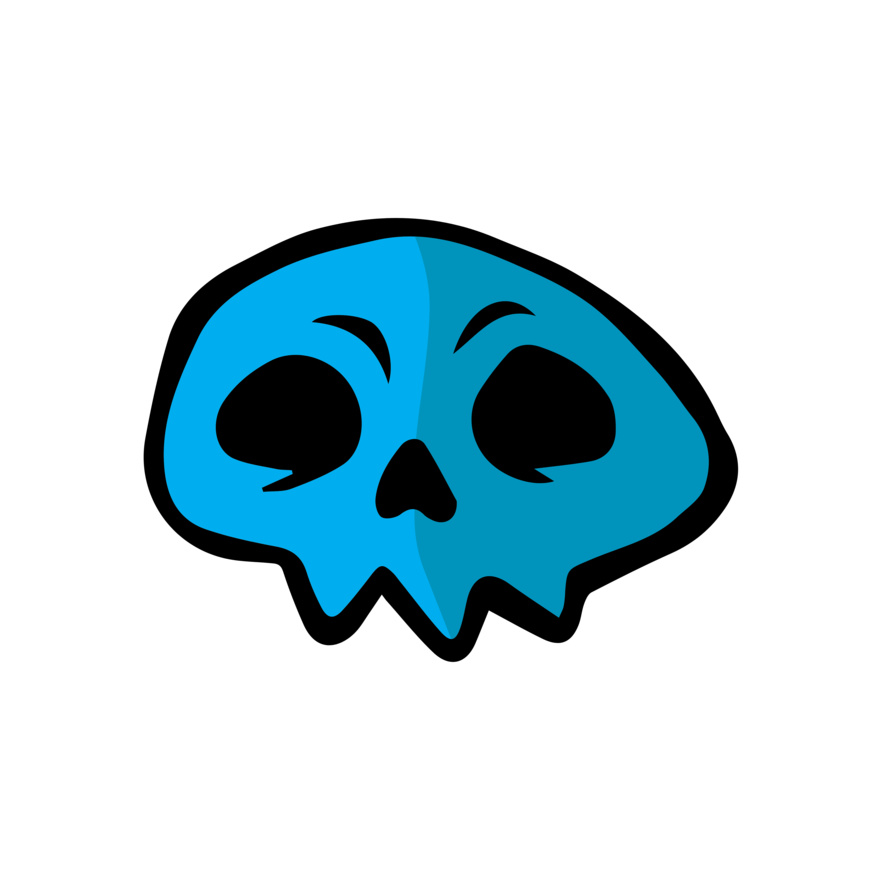 Elements Skull logo template 02 Thumbnail