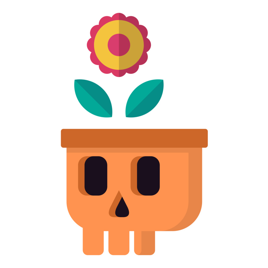 Elements Skull logo template 08 Thumbnail