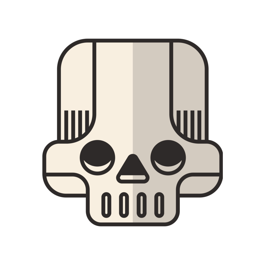 Elements Skulls logo template 74 Thumbnail