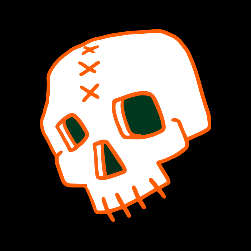 Elements Skulls logo template 81 Thumbnail
