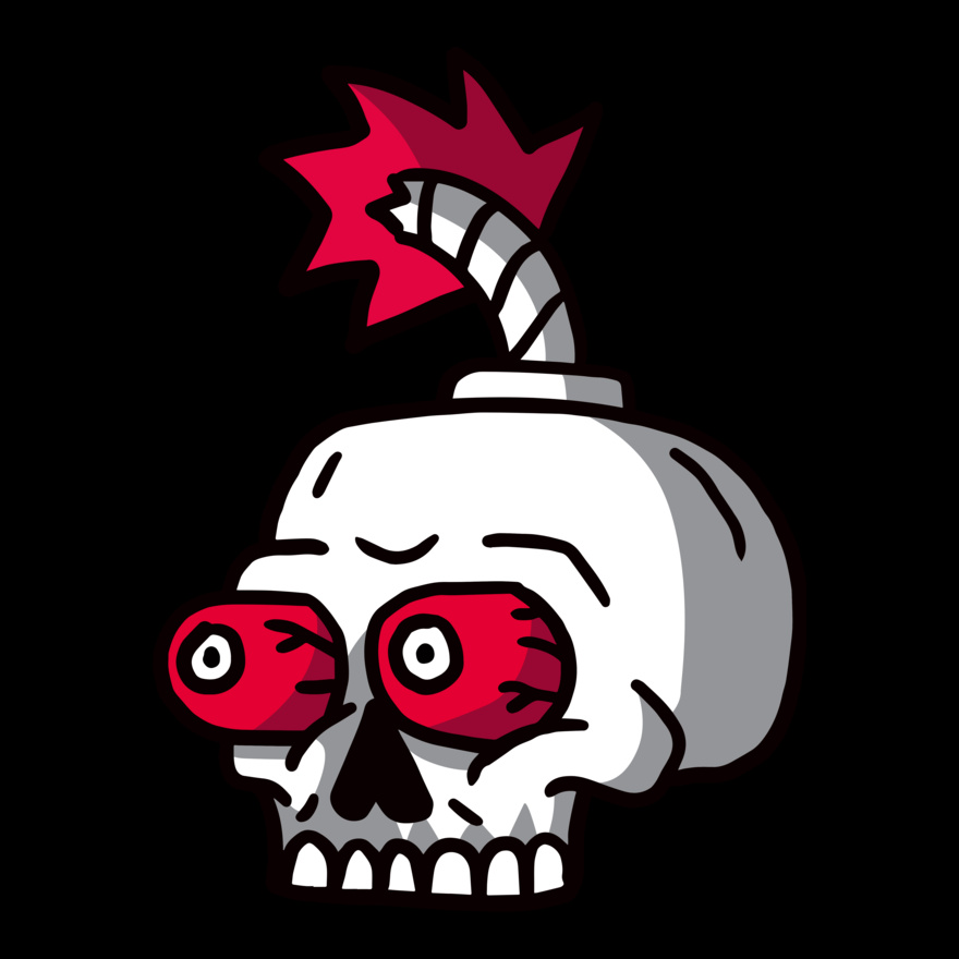 Elements Skulls logo template 85 Thumbnail