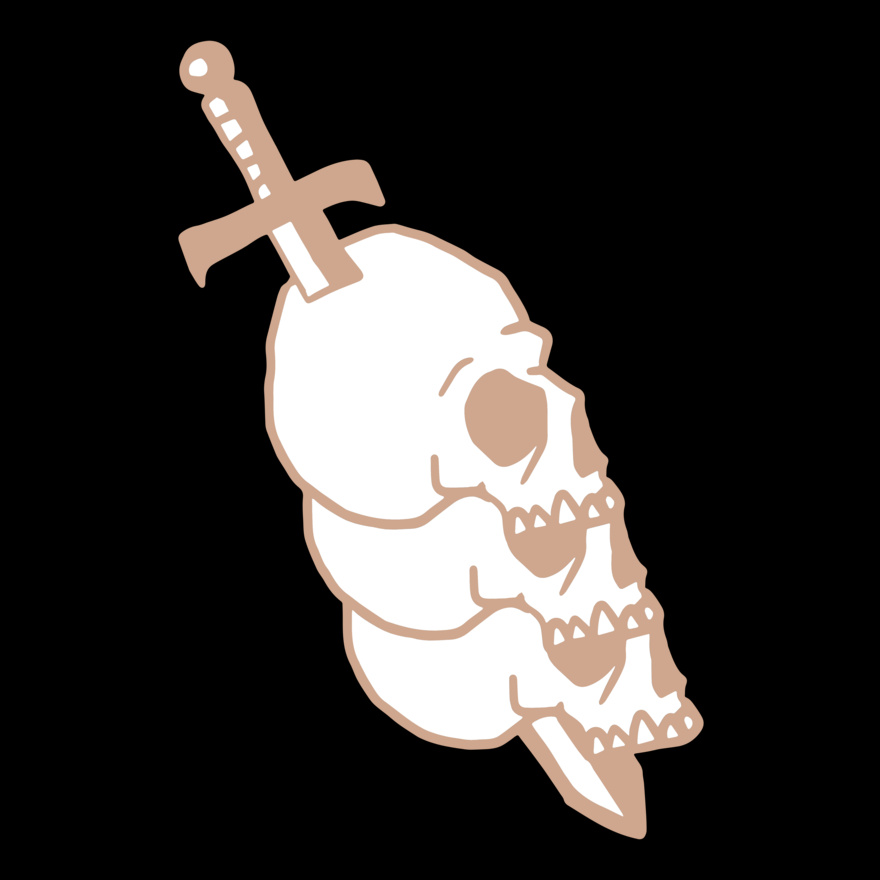 Elements Skulls logo template 89 Thumbnail