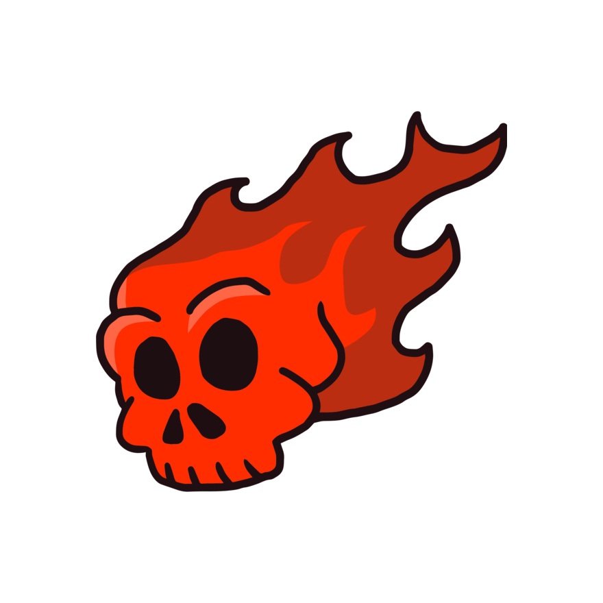 Elements Skulls logo template96 Thumbnail
