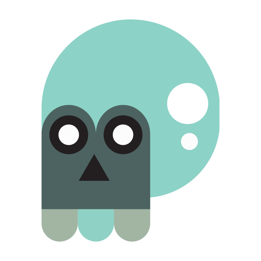 Elements Skulls logo template 123 Thumbnail