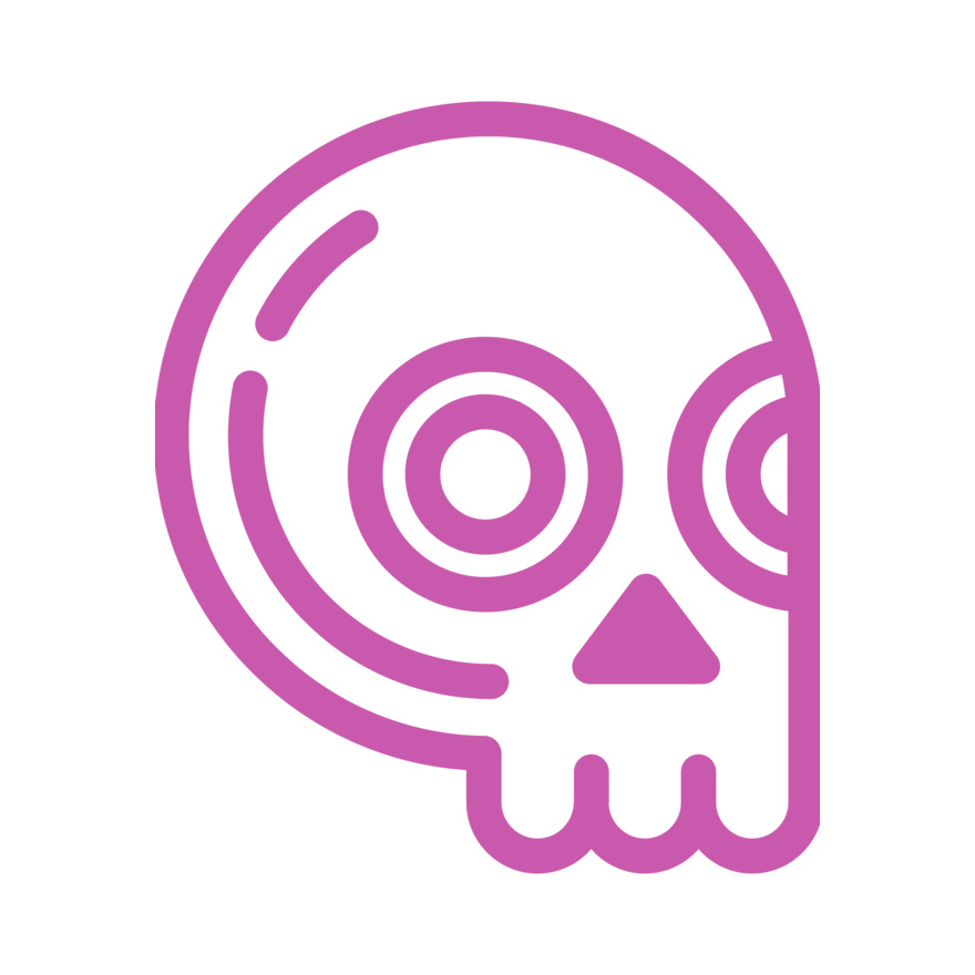 Elements Skulls logo template 128 Thumbnail