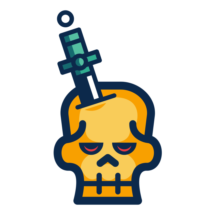 Elements Skulls logo template 153 Thumbnail