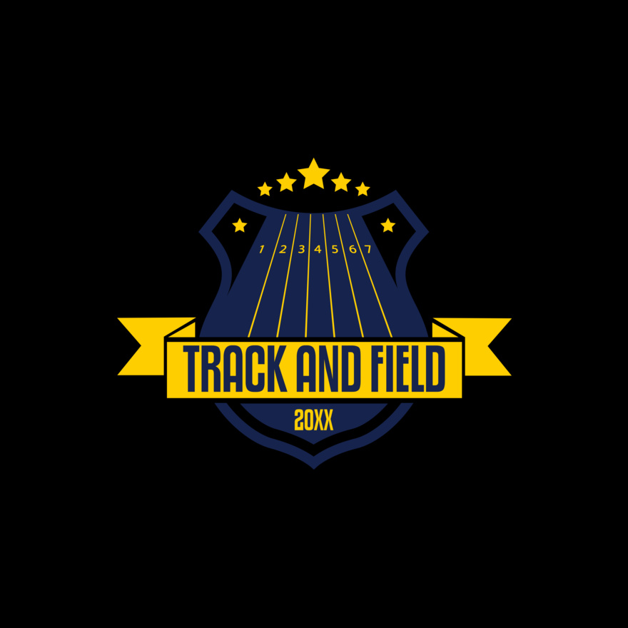 Track & Field Team Logo 06 Thumbnail