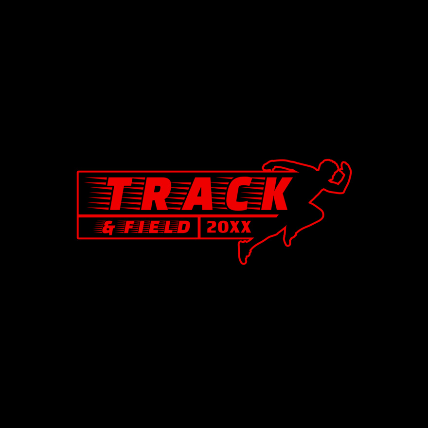Track & Field Team Logo 08 Thumbnail