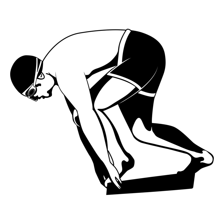 Swimming    Clipart 25 Thumbnail