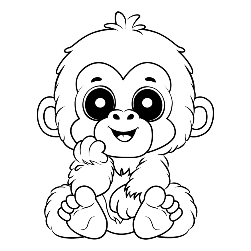 Gorilla   Clipart 3 Thumbnail