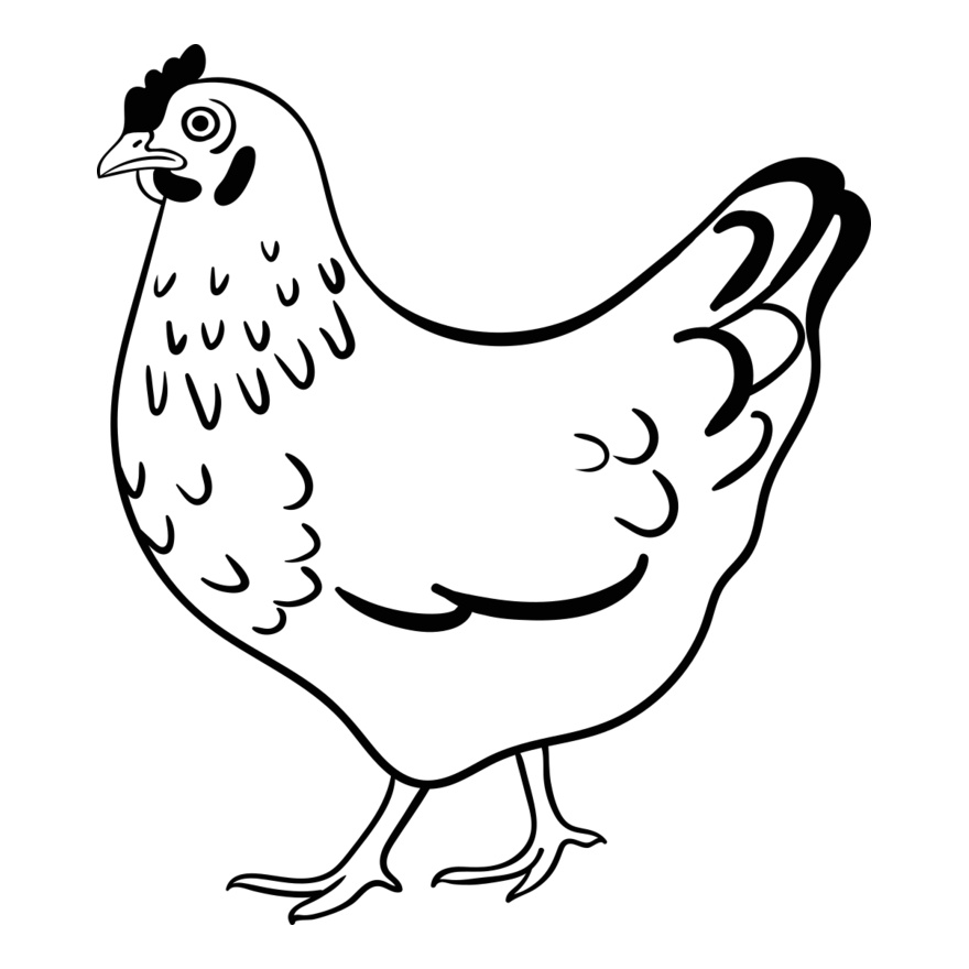 Hen   Clipart 2 Thumbnail