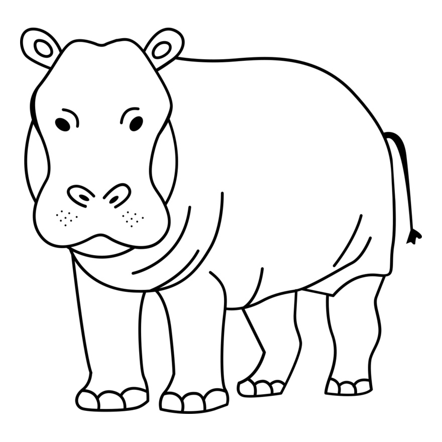 Hippopotamus   Clipart 2 Thumbnail