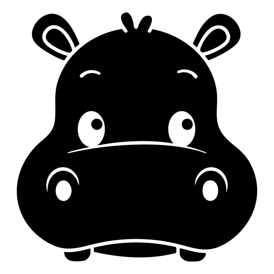 Hippopotamus   Clipart 3 Thumbnail