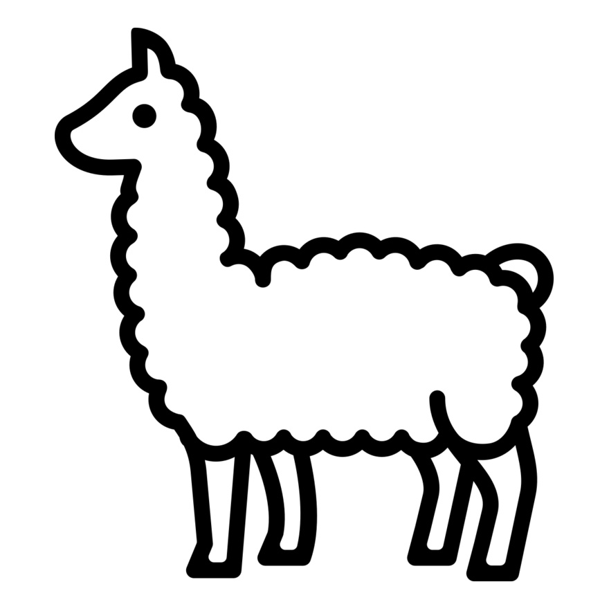 Lllama   Clipart 1 Thumbnail