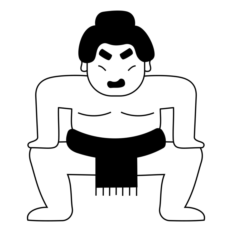 Sumo Wrestler Art Thumbnail