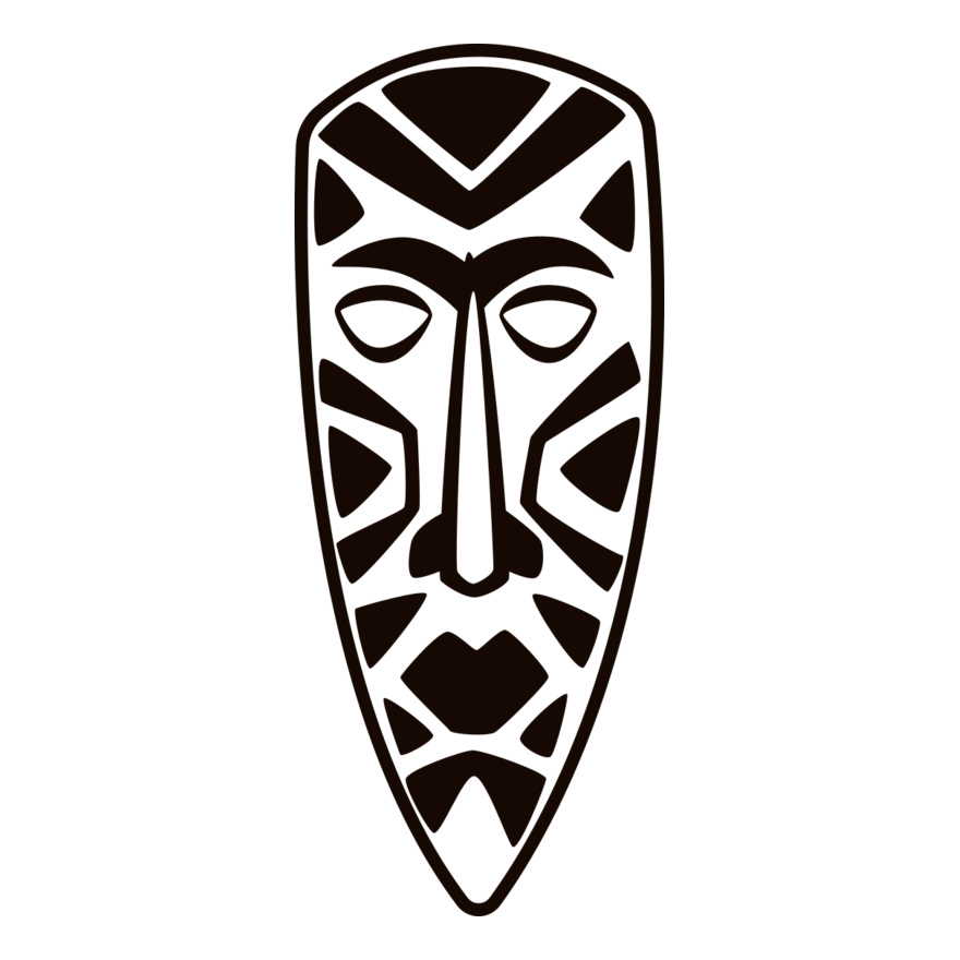 Polynesian Tribal Mask Thumbnail