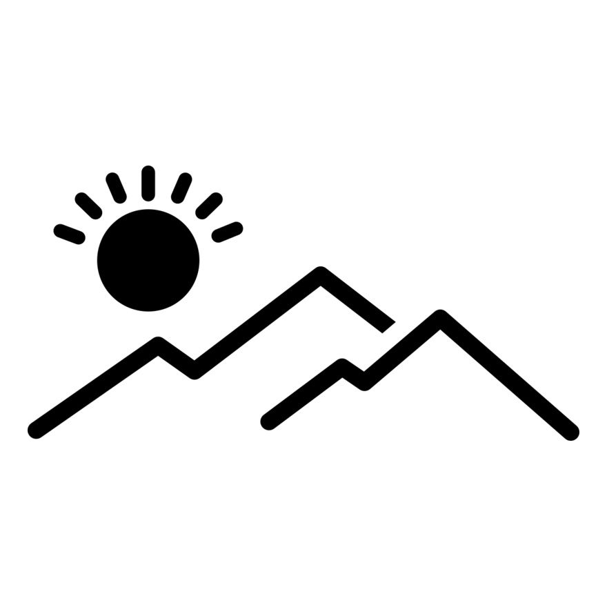 53 Sun and mountain Thumbnail