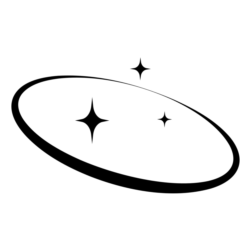 Orbit with stars Thumbnail
