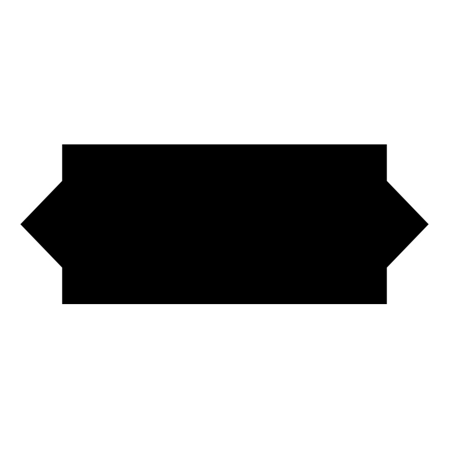 Notched Rectangle Label Thumbnail