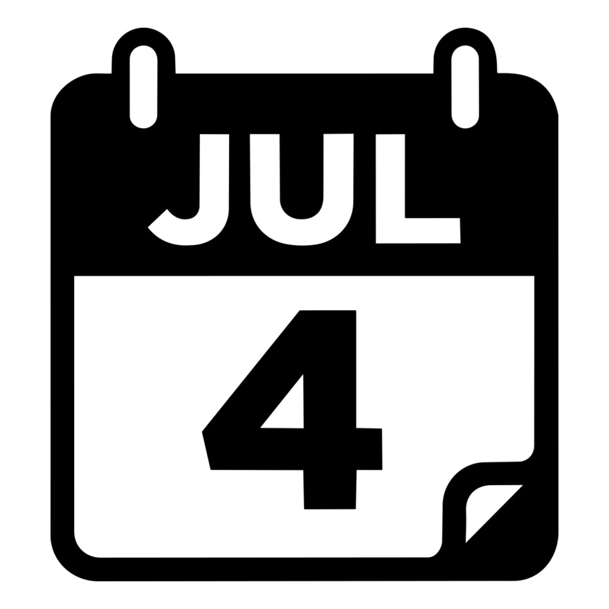 July 4 Calendar Thumbnail
