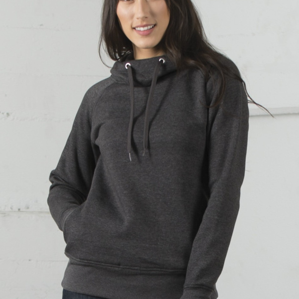 ESActive Vintage Pullover Ladies' Hooded Fleece Sweatshirt Thumbnail