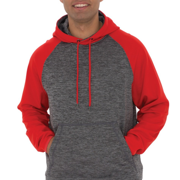 ATC Dynamic Heather Fleece Two-Tone Hooded Sweatshirt Thumbnail