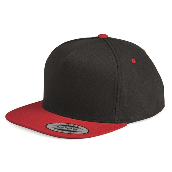 5-Panel Flat Bill Snapback Cap Thumbnail