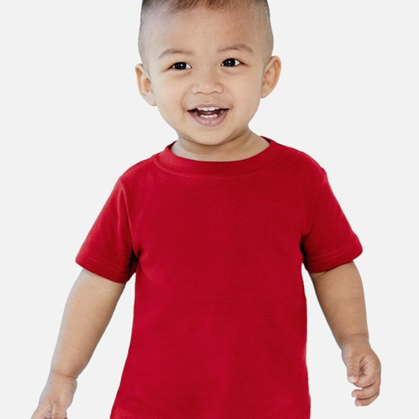 Infant Lightweight Cotton Fine Jersey T-Shirt Thumbnail