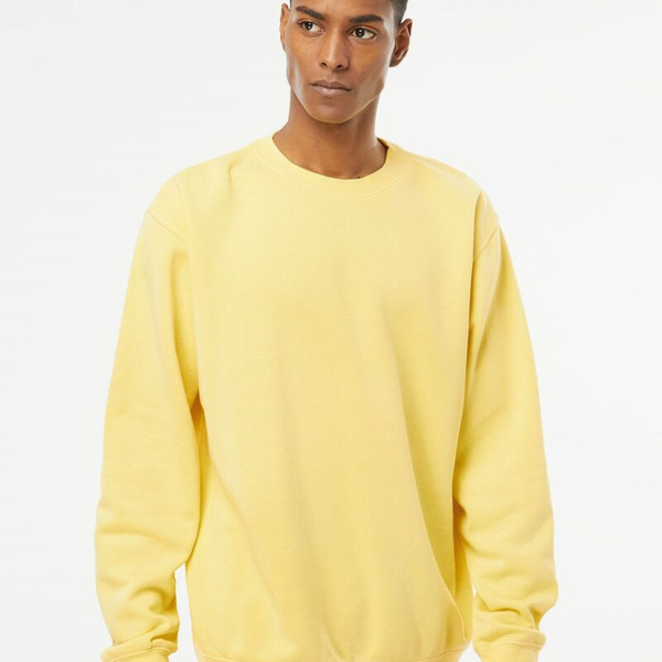 Midweight Pigment-Dyed Crewneck Sweatshirt Thumbnail