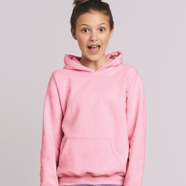 Heavy Blend Youth Hooded Sweatshirt – Classic Warmth & Comfort Thumbnail