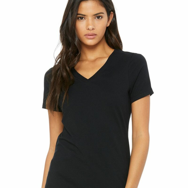 Women’s Relaxed Jersey V-Neck Tee Thumbnail