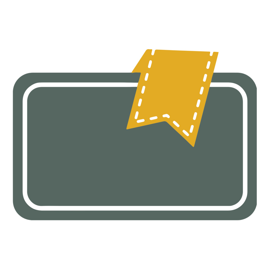 Tab Ribbon Border (0085) Thumbnail