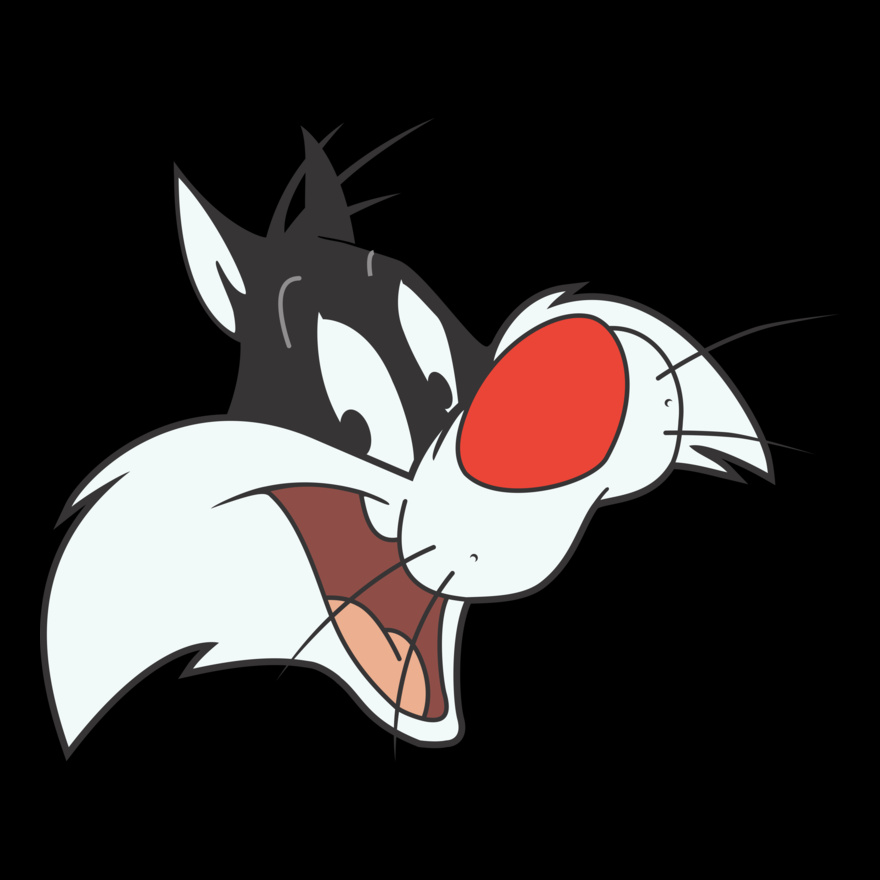Sylvester Cat Head (0183) Thumbnail