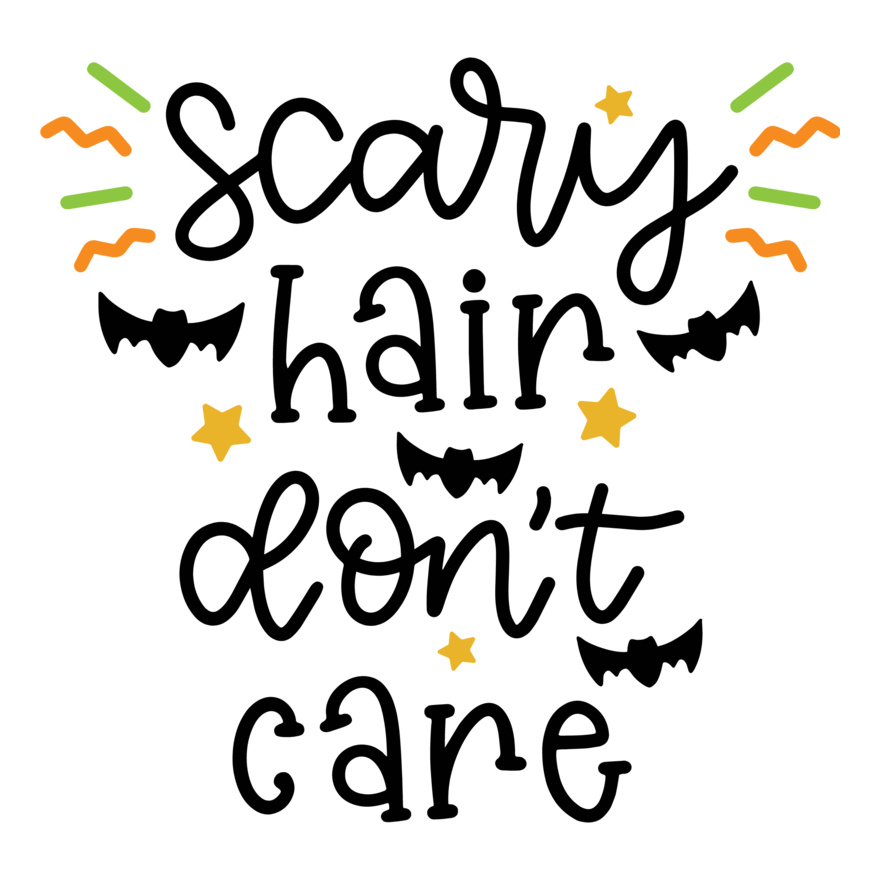 Scary Hair Don't Care Doodle (1013) Thumbnail