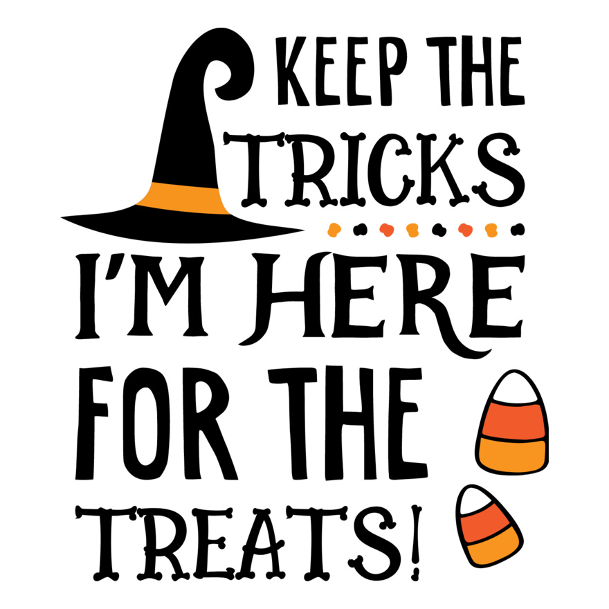 Keep The Tricks Im here For The Treats SVG Thumbnail