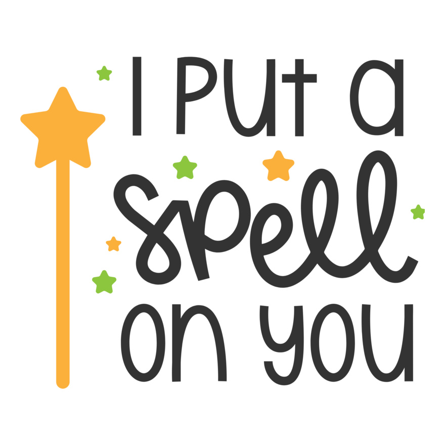 I Put A Spell On You SVG Cut File Thumbnail