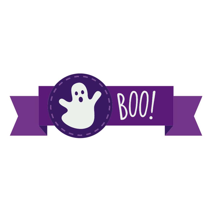 Boo Ribbon (0961)  Thumbnail