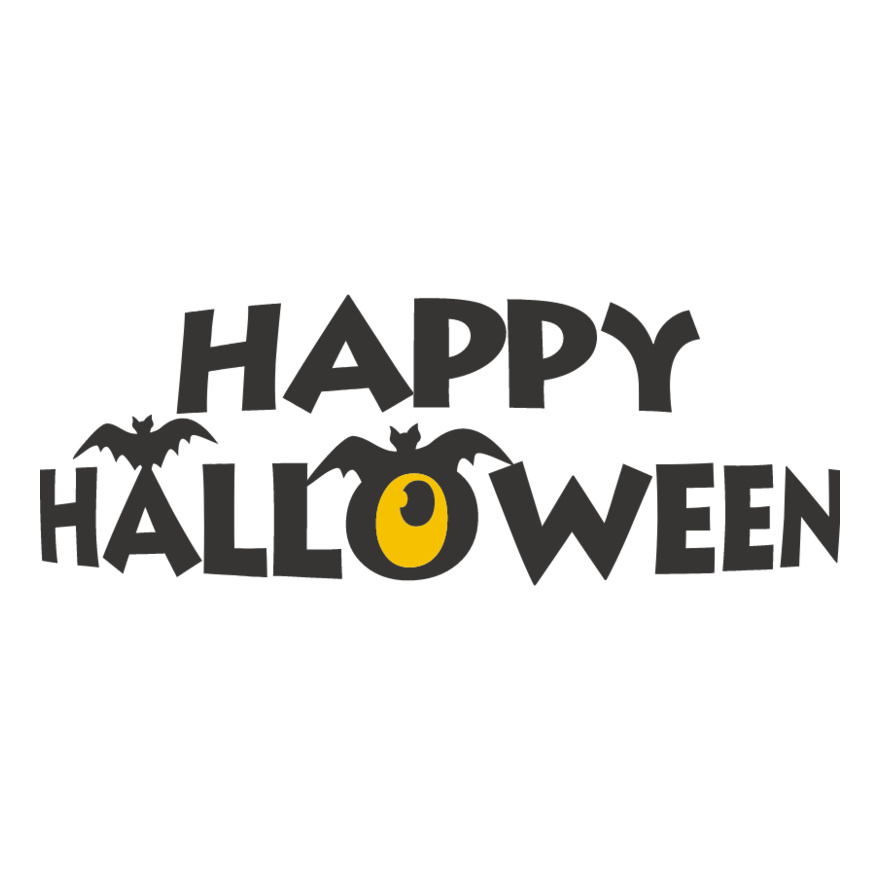 HAPPY HALLOWEEN Bat Eye (1011) Thumbnail