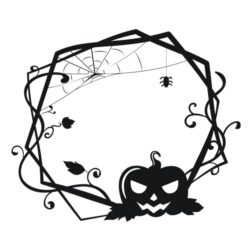 Pumkin Vine Border (0918) Thumbnail